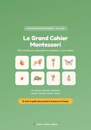 Couverture : Le Grand Cahier Montessori