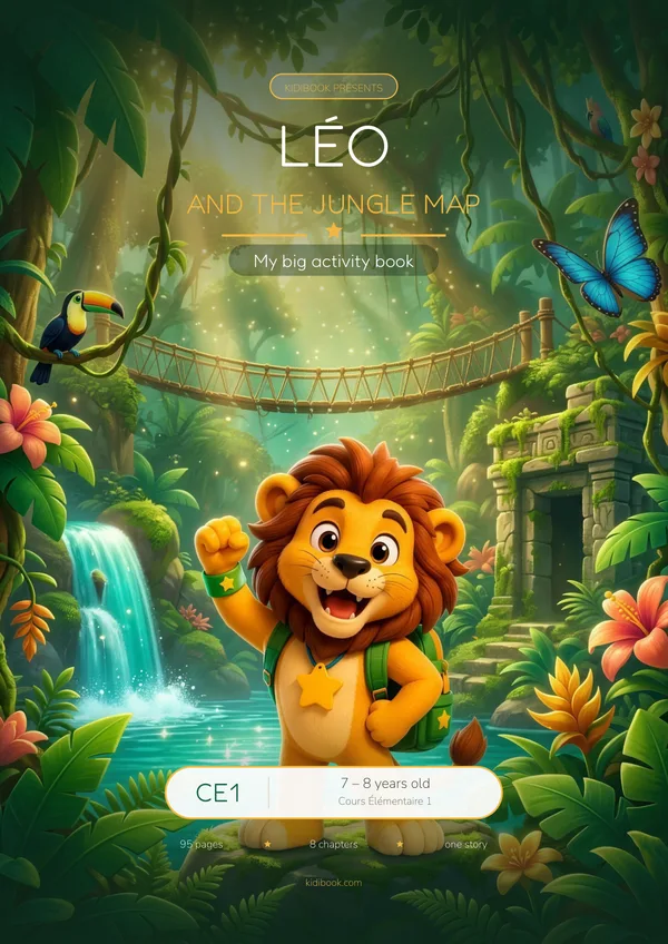 Leo and the Jungle Map — Large CE1 Activity Book