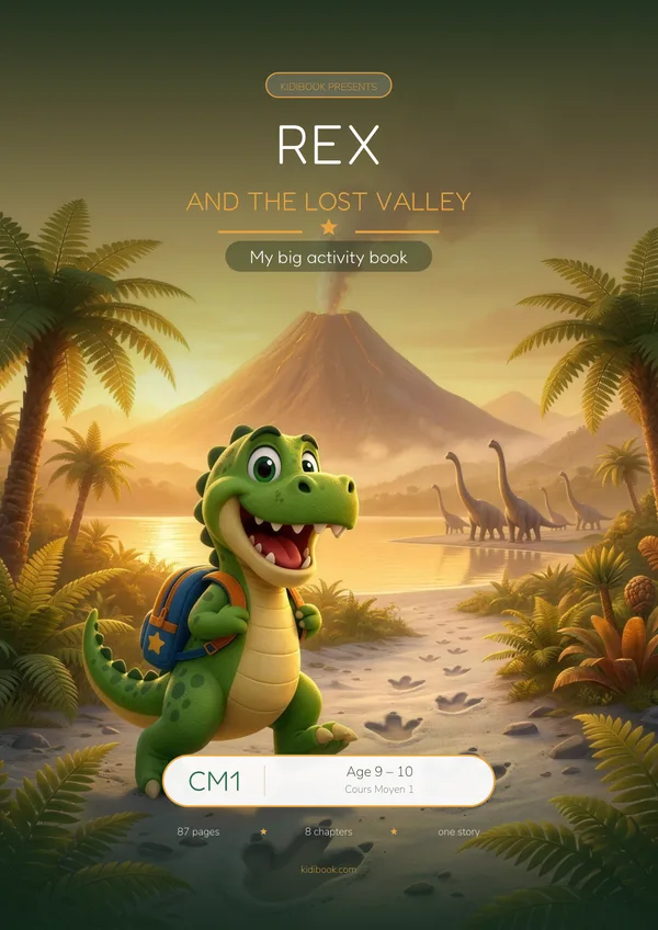 Rex and the Lost Valley — Large Activity Book CM1