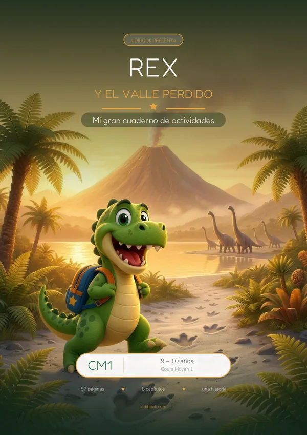 Rex y el Valle Perdido — Gran cuaderno de actividades CM1