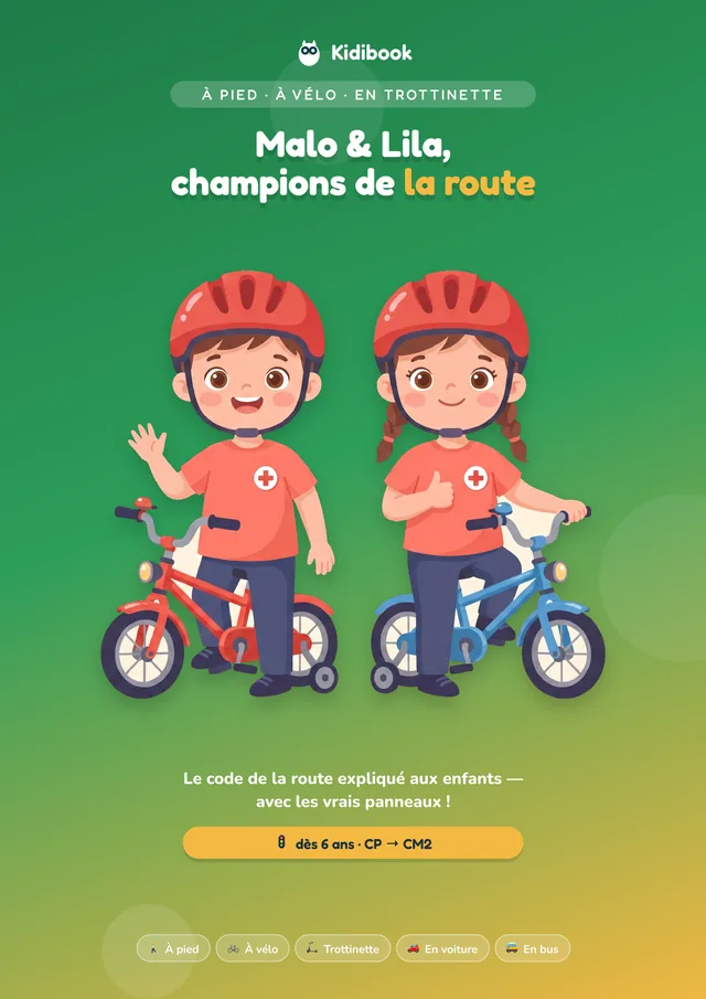 Couverture de Malo & Lila, champions de la route