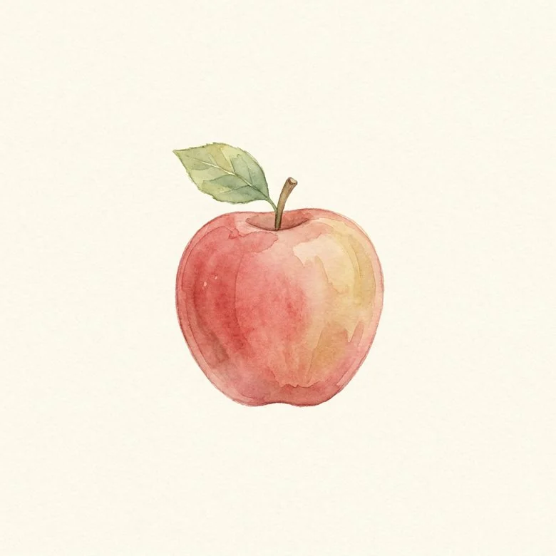Ein Apfel
